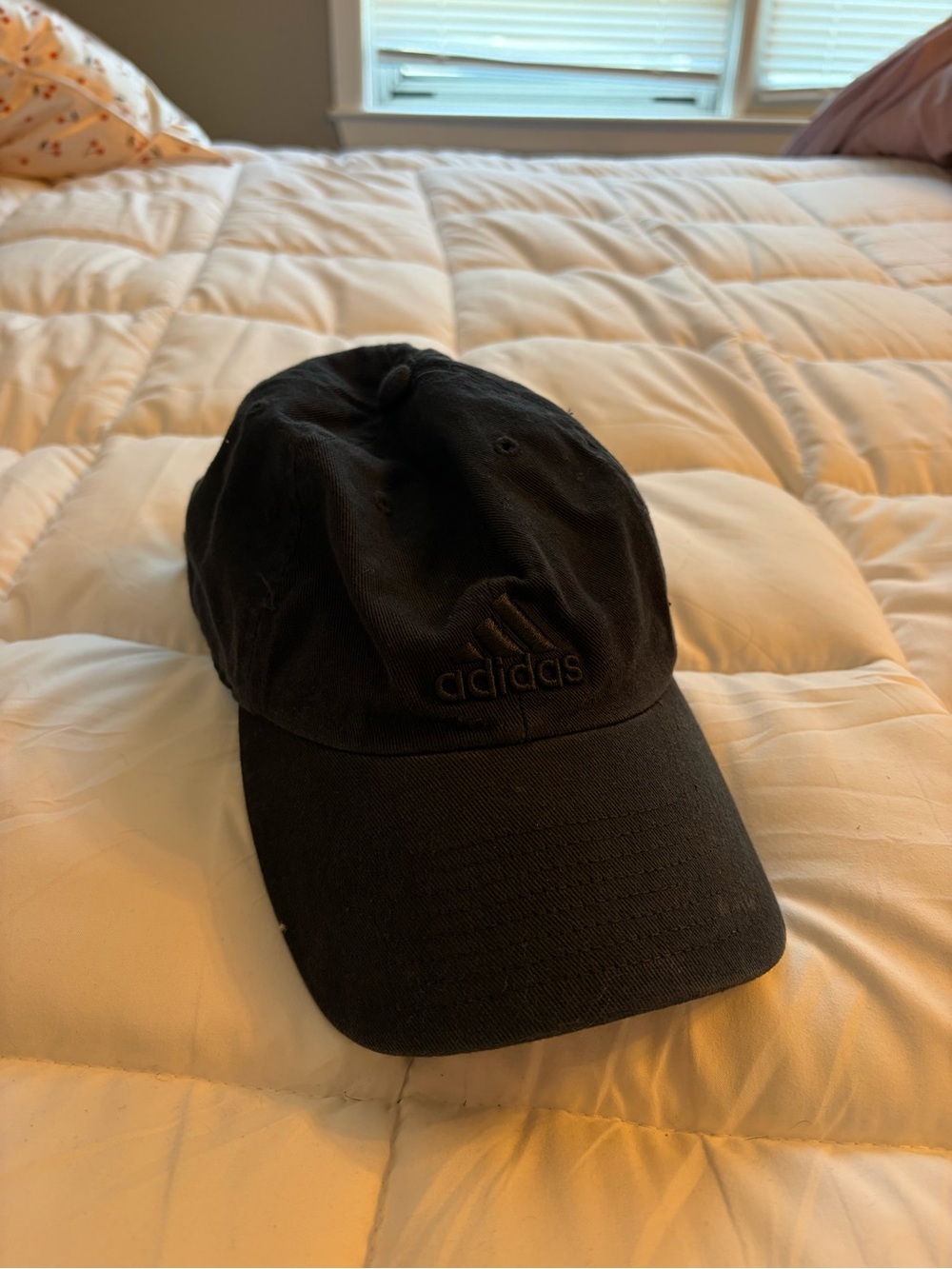 adidas Black Women's Classic Logo Baseball Cap